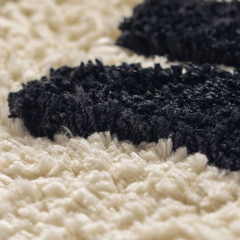 Modern Bosom Bath Mat, soft and absorbent, stylish design, perfect for any bathroom decor, enhances comfort and elegance.
