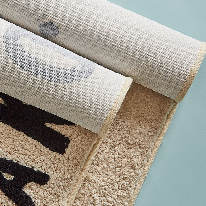 Modern Bosom Bath Mat, soft and absorbent, stylish design, perfect for any bathroom decor, enhances comfort and elegance.
