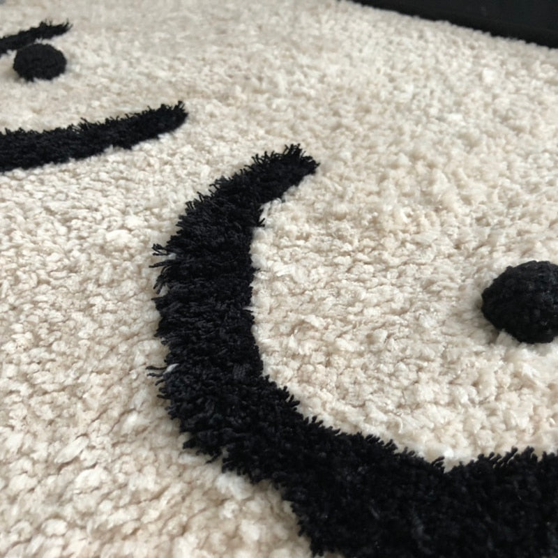 Modern Bosom Bath Mat, soft and absorbent, stylish design, perfect for any bathroom decor, enhances comfort and elegance.