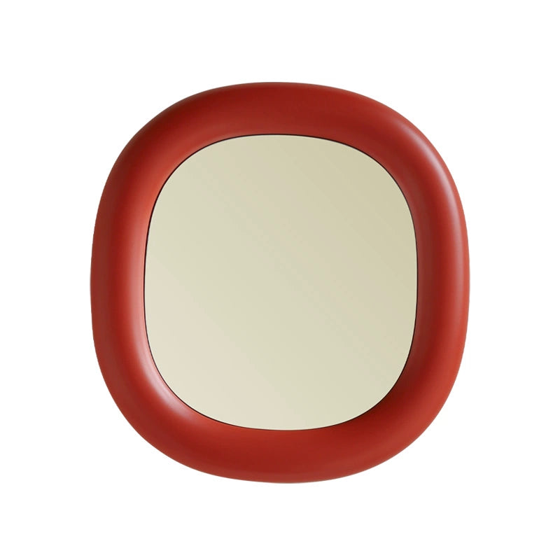 Modern Seeker Mirror - Vibrant Bubble Frame, Desktop or Wall Hanging