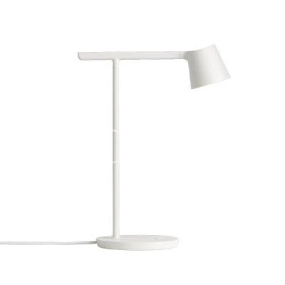 Nehal Table Lamp: Modern, chic, dimmable task lamp in four colorways.