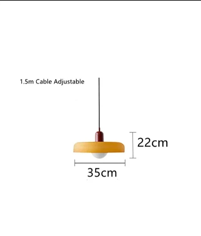 Modern Dori Pendant Lamp in acrylic with multiple colorways and stylish color combinations – perfect for contemporary décor.