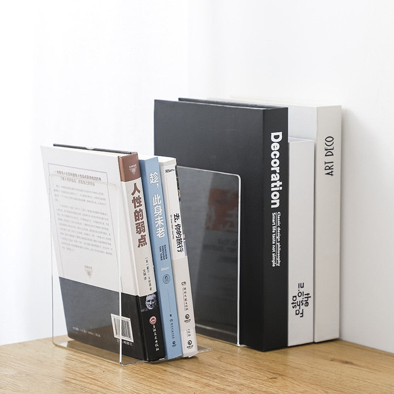 Moderna Acrylic Bookends
