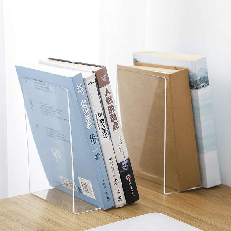 Moderna Acrylic Bookends