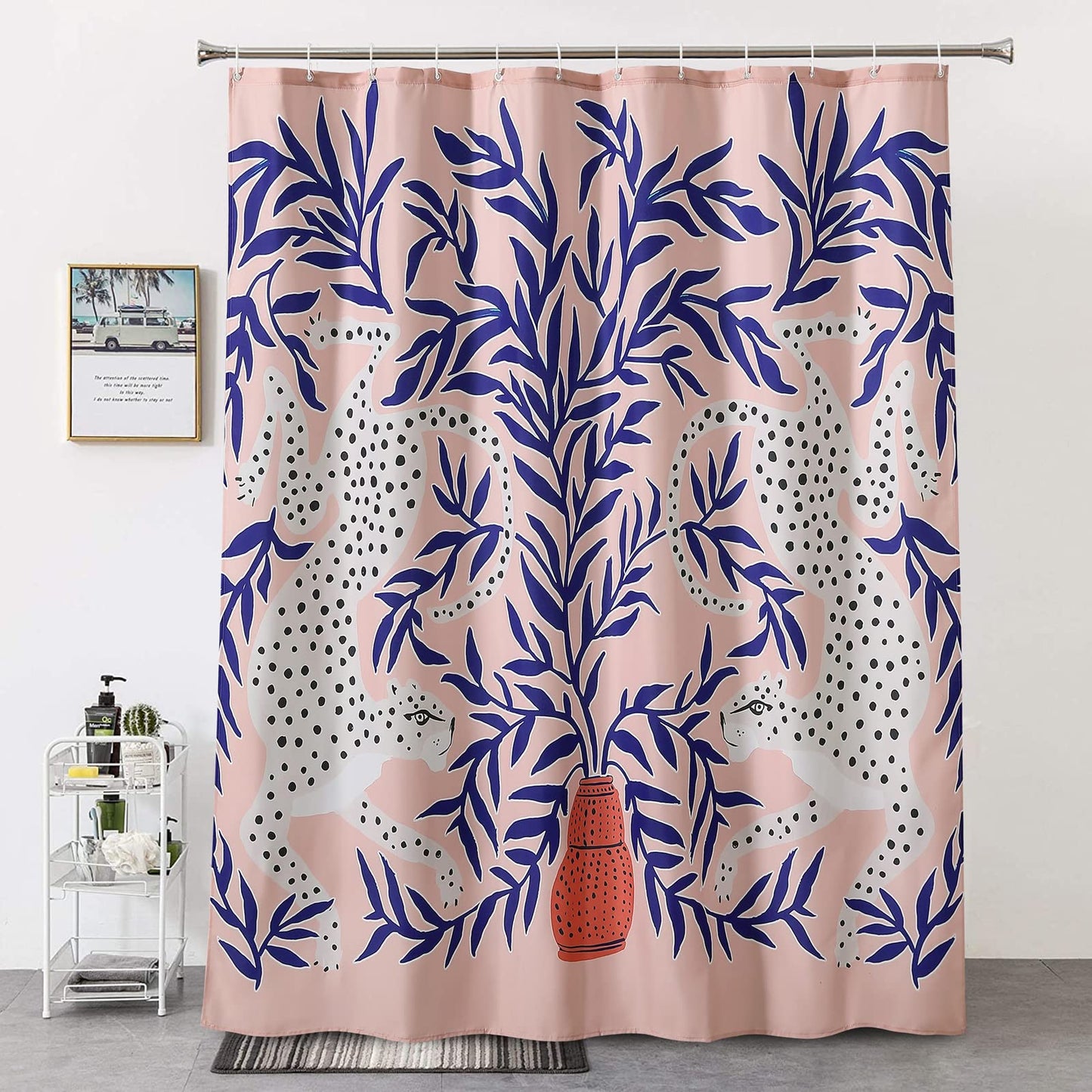 Kiara Cheetah Shower Curtain